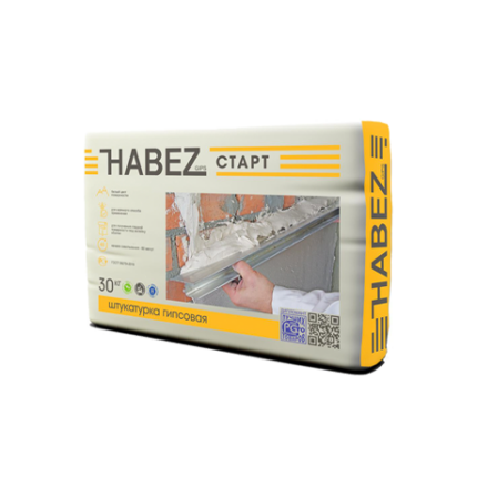 Штукатурка гипсовая Habez Старт 25 кг